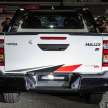 2023 Toyota Hilux GR Sport in Malaysia – monotube dampers, sportier bodykit; same 204 PS 2.8L