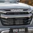 2023 Isuzu D-Max range updated in Malaysia – revised styling, equipment; from RM95k-RM151k on-the-road
