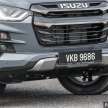 2023 Isuzu D-Max range updated in Malaysia – revised styling, equipment; from RM95k-RM151k on-the-road