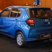 Perodua Axia D74A 2023 dilancarkan — 1.0L CVT, saiz lebih besar, empat varian G/X/SE/AV, dari RM38,600