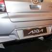 2023 Perodua Axia D74A spec-by-spec comparison – 4 1.0L CVT variants; G, X, SE, AV; RM38.6k to RM49.5k