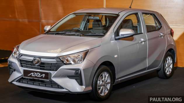 Perodua Axia D74A 2023 dilancarkan — 1.0L CVT, saiz lebih besar, empat varian G/X/SE/AV, dari RM38,600