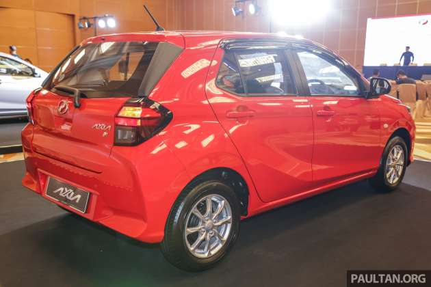 2023 Perodua Axia D74A launched – 1.0L D-CVT; DNGA; larger body; G, X, SE, AV variants, fr RM38.6k