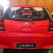 Perodua Axia D74A 2023 dilancarkan — 1.0L CVT, saiz lebih besar, empat varian G/X/SE/AV, dari RM38,600