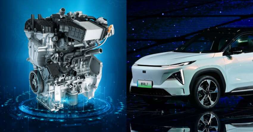 Geely BHE15 Plus – hybrid engine with 44.26% thermal efficiency rolls off production line; powers Galaxy L7 1581541
