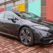 Mercedes-Benz EQS500 4Matic CKD in Malaysia – 696 km EV range; faster; RM50k less than CBU; RM649k
