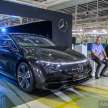 Mercedes-Benz EQS500 4Matic CKD in Malaysia – 696 km EV range; faster; RM50k less than CBU; RM649k
