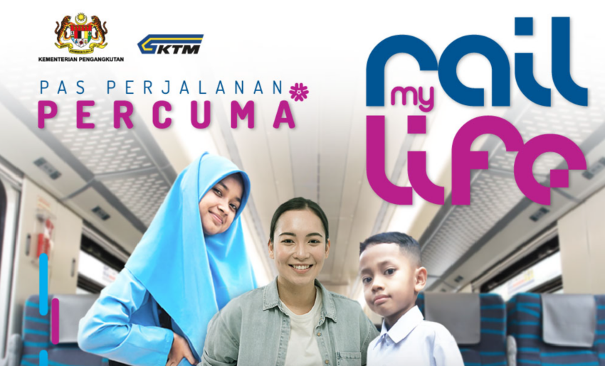 MyRailLife pass: 1 yr free KTM rides for students/OKU 1578873