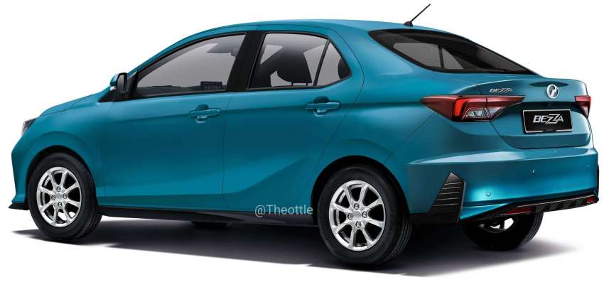 All-new Perodua Bezza sedan based on 2023 Axia 1577146