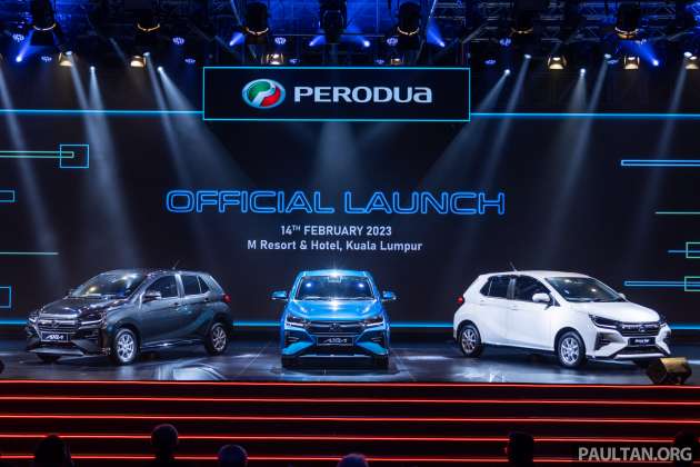 2023 Perodua Axia downpayment and installments for G, X, SE and AV – from as low as RM440 per month