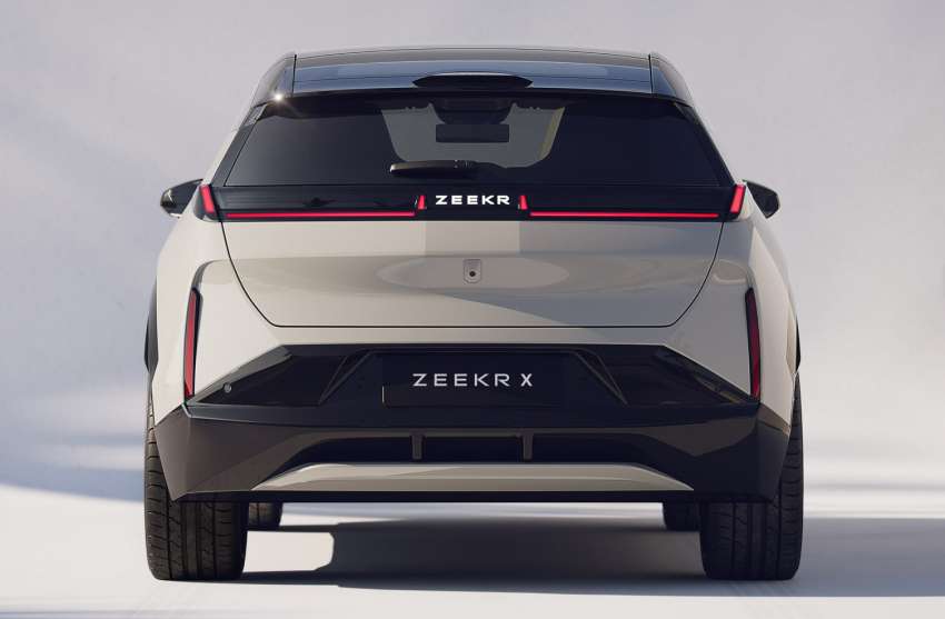 Zeekr X revealed as brand’s third model – all-new EV crossover is larger than the smart #1; from RM127k est 1572267