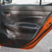 Nissan Almera Kuro Edition – rim, kemasan hitam berkilat, warna Glasier Grey, kit badan Tomei hitam