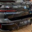 2023 BMW i7 previewed in Malaysia – G70 7 Series EV with 544 PS, 615 km range; Mercedes-Benz EQS rival