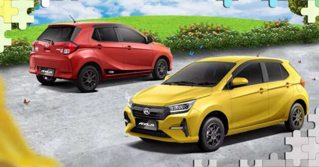 2023 Daihatsu Ayla launched in Indonesia – 1.0L, 1.2L engines; 5MT, CVT; lesser specs than Perodua Axia