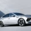 2023 Hyundai Sonata – eighth-gen D-segment facelift gets Staria-esque full-width DRL, redesigned interior