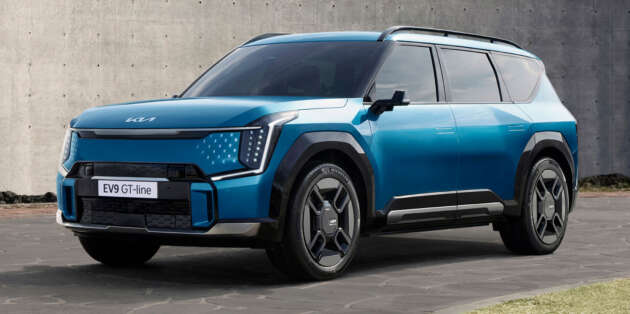 2023 Kia EV9 makes full debut – 3-row electric flagship SUV is over 5m long, 99.8 kWh battery, 541 km range