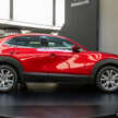 2023 Mazda CX-30 in Malaysia – locally assembled CKD; 2.0L engine, four variants, RM128k-156k OTR