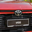 2023 Toyota Vios in Malaysia walk-around video tour – DNGA-based B-segment in two variants, from RM90k