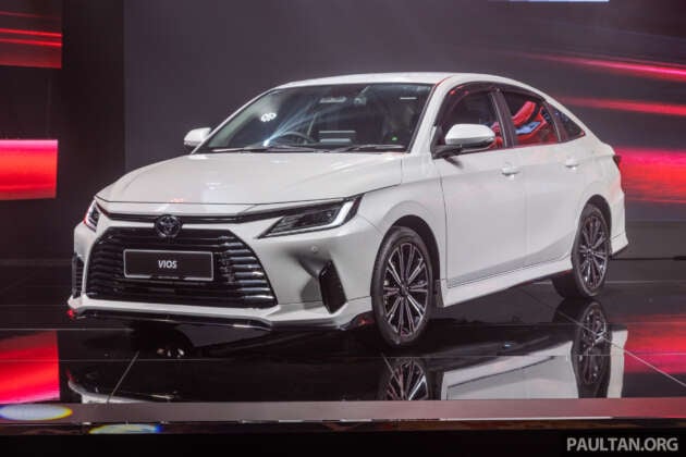 Toyota Vios 2023 baru dilancarkan di Malaysia — 1.5L NA, DNGA, AEB, ACC, harga dari RM89,600