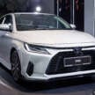 2023 Toyota Vios launched in Malaysia – DNGA; 1.5L NA, CVT; AEB, ACC; two variants; from RM89,600