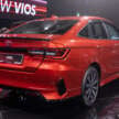 2023 Toyota Vios launched in Malaysia – DNGA; 1.5L NA, CVT; AEB, ACC; two variants; from RM89,600