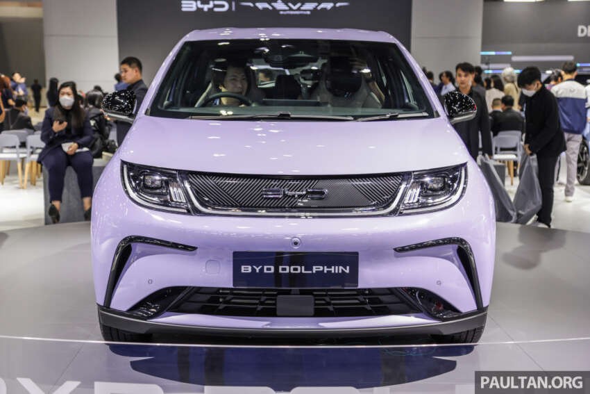 Bangkok 2023: BYD Dolphin EV berharga 800k baht di Thailand — Standard Range, 410 km NEDC, RM104k 1593191