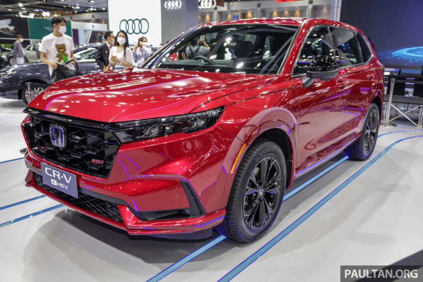 Bangkok 2023: Honda CR-V generasi ke-6 dilancar di Thailand; 1.5L turbo, 2.0L hibrid, harga dari RM186k 1592269