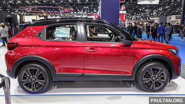 Bangkok 2023: Honda WR-V RS – live gallery of the 1.5L NA compact SUV, rival to the Perodua Ativa