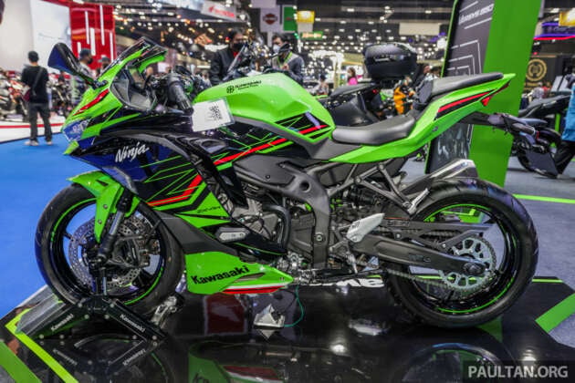 Bangkok 2023: Kawasaki ZX-4R on display at BIMS