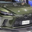 Bangkok 2023: Lexus RX 450h+ – AWD PHEV with 87 km EV range; Luxury and Premium; from RM602k