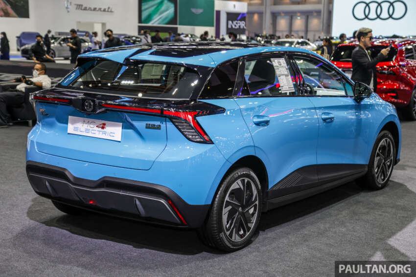 Bangkok 2023: MG 4 Electric, a funky EV hatchback priced below 1m baht – 425 km range, from RM111k 1595437