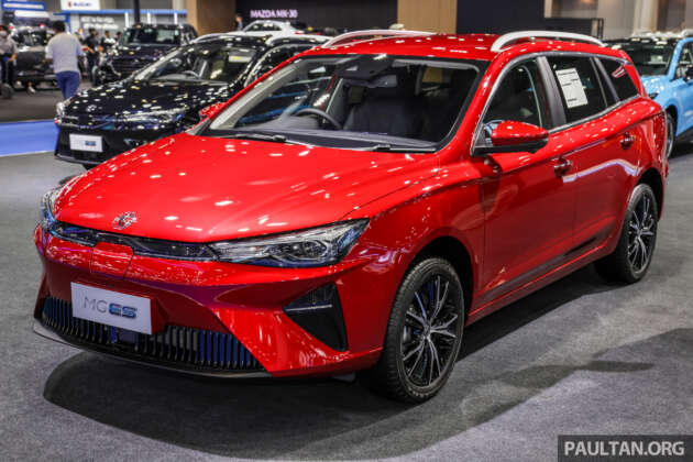 Bangkok 2023: MG ES EV wagon – EP facelift gets more power, kit, 412 km range; still below 1m baht