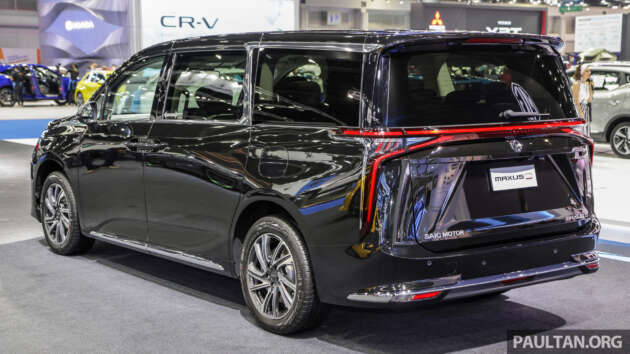 Bangkok 2023: MG Maxus 9 – 3-row MPV with 90 kWh battery, 540 km EV range, 245 PS; Alphard alternative?