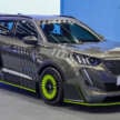 Bangkok 2023 – Peugeot 2008 Sport Concept brings aggressive aero kit to B-segment crossover