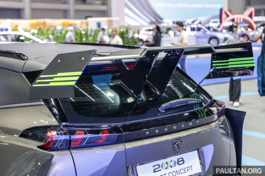 Bangkok 2023 – Peugeot 2008 Sport Concept brings aggressive aero kit to B-segment crossover 1594563