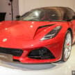 Lotus Emira production unit previewed in Malaysia – 405 PS/420 Nm supercharged 3.5L V6, 6MT; RM1.1m