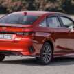 2023 Toyota Vios launched in Malaysia – DNGA; 1.5L NA, CVT; AEB, ACC; two variants; from RM89,600