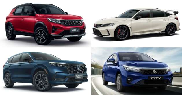 Honda Malaysia set to launch four new models in 2023 – WR-V, CR-V, FL5 Civic Type R and City facelift