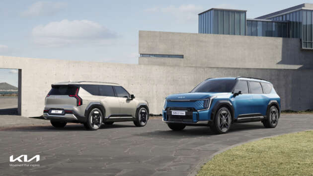 2023 Kia EV9 makes full debut – 3-row electric flagship SUV is over 5m long, 99.8 kWh battery, 541 km range