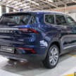 Proton X90 spesifikasi antara varian  – Standard, Executive, Premium dan Flagship, RM124k-RM153k