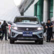 Proton X90 spesifikasi antara varian  – Standard, Executive, Premium dan Flagship, RM124k-RM153k