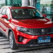 Proton X90 spesifikasi antara varian  – Standard, Executive, Premium dan Flagship, RM124k-RM153k