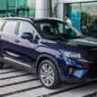 Proton X90 spesifikasi antara varian  – Standard, Executive, Premium dan Flagship, RM124k-RM153k