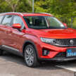 Proton X90 spesifikasi antara varian  – Standard, Executive, Premium dan Flagship, RM124k-RM153k
