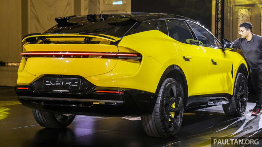 Lotus Eletre EV launched in Malaysia – up to 905 hp, 0-100 in 2.95s, 600 km WLTP range; RM578k-RM798k 1603526