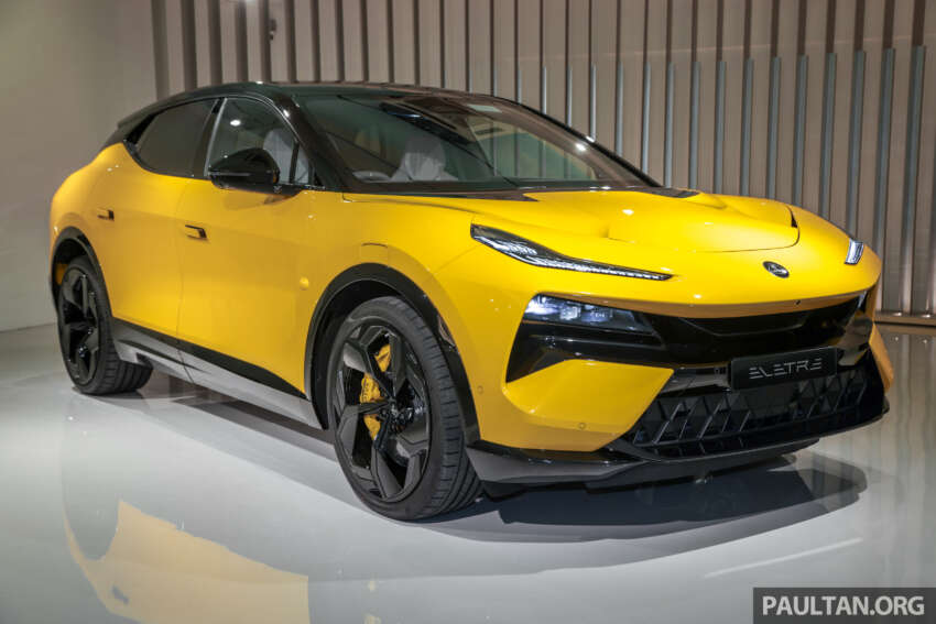 Lotus Eletre EV launched in Malaysia – up to 905 hp, 0-100 in 2.95s, 600 km WLTP range; RM578k-RM798k 1602654