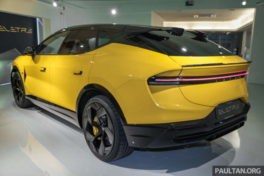 Lotus Eletre EV dilancar di Malaysia – 905 hp, 0-100 km/j dalam 2.95s, jarak gerak 600 km, RM578k-RM798k 1603473