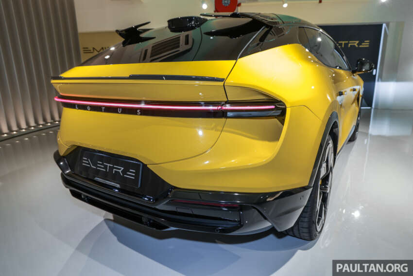 Lotus Eletre EV dilancar di Malaysia – 905 hp, 0-100 km/j dalam 2.95s, jarak gerak 600 km, RM578k-RM798k 1603474