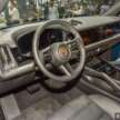 Porsche Cayenne E3 facelift CKD open for booking in Malaysia – adaptive cruise, Sport Chrono; fr RM600k