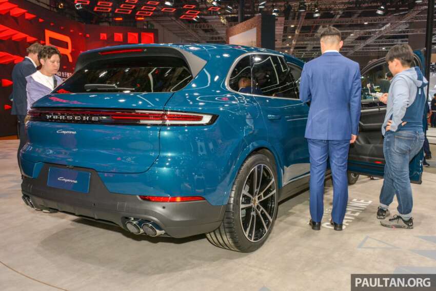 2024 Porsche Cayenne facelift debuts – 3.0L V6 base and hybrid, 4.0L V8 Cayenne S; EU drops Turbo GT 1604963